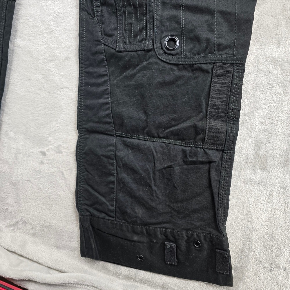 Polo Ralph Lauren Cargo Pants Mens 42x32 Utility Multi Black Paratrooper Flight‎ - Picture 7 of 14